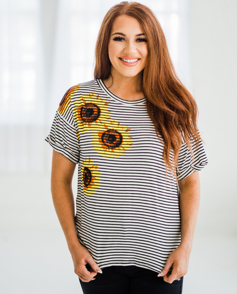 Sunflower Season Top