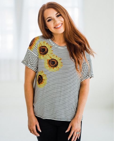 Sunflower Season Top