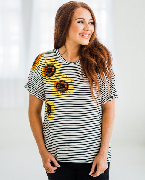 Sunflower Season Top