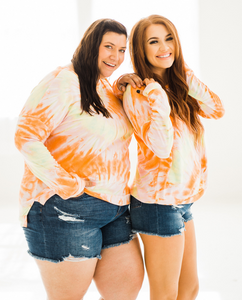 Vitamin C Tie Dye Sweatshirt