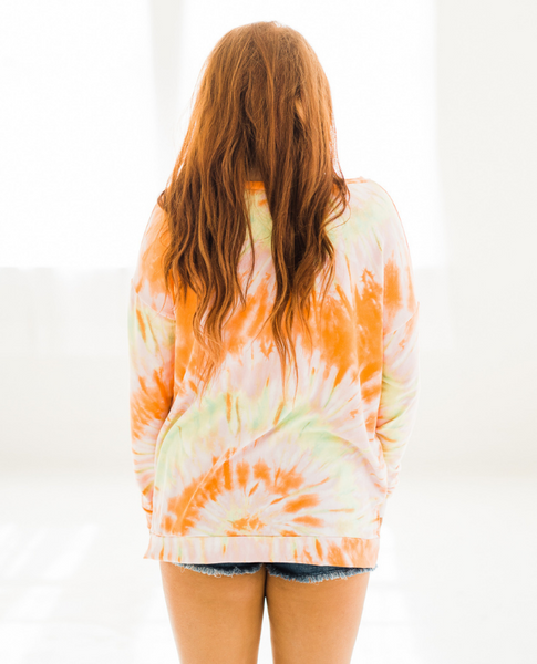 Vitamin C Tie Dye Sweatshirt