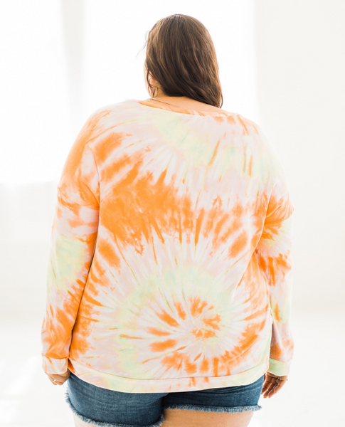 Vitamin C Tie Dye Sweatshirt