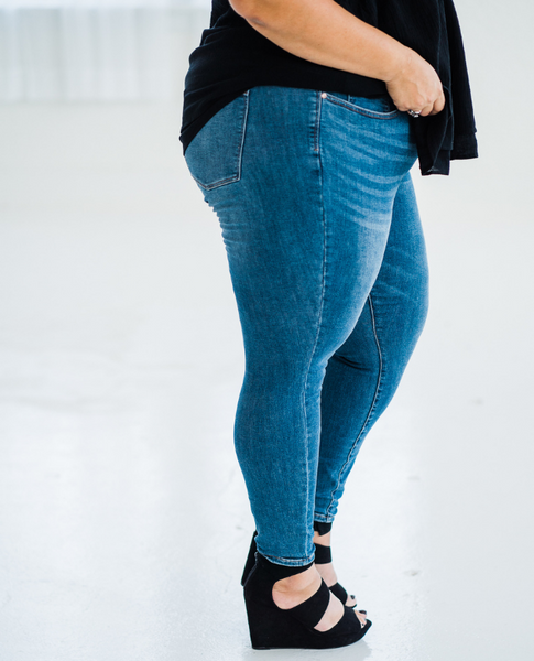 Magical Judy Blue Tummy Control Skinny Jeans