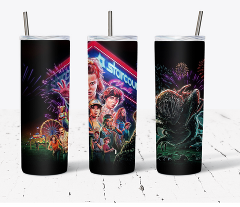 Stranger Things Mall Vibes Tumbler