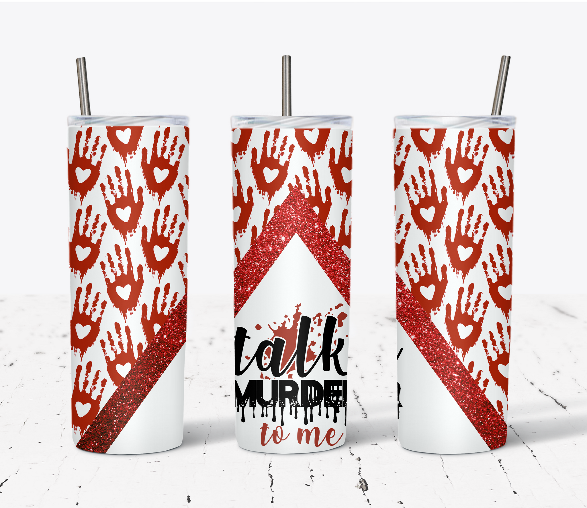 Talk Murder to Me Tumbler