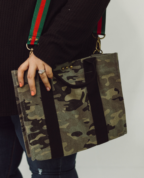 Madison Camo Crossbody