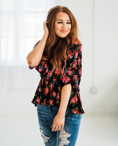 Pretty Petals Blouse