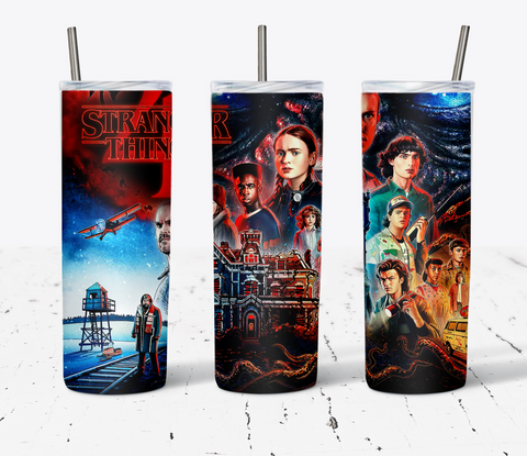 Stranger Things Season 4 Tumbler