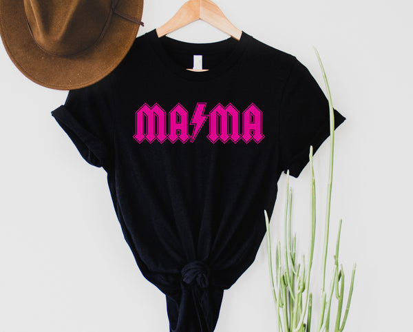 Hot Pink Rocker mama