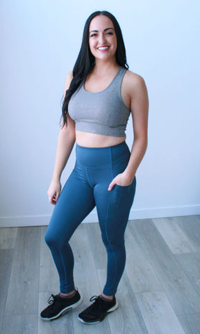 GET MOVING HIGH WAIST YOGA PANTS