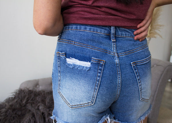 DAISY DENIM SHORT